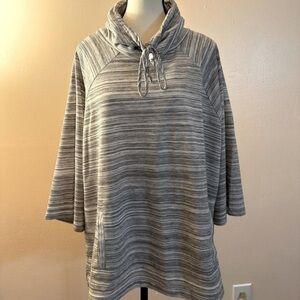 Women’s Anne Klein - Cowl Neck - 3/4 Sleeve Pullover Sweater - Size Medium